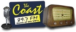 old radio and logo